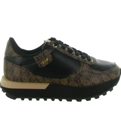 baskets et sneakers - Tendance - femme - Cuir - Noir - Liu jo