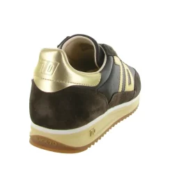 baskets et sneakers - Tendance - femme - Cuir - Marron - Back70