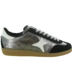 baskets et sneakers - Tendance - femme - Cuir - Gris - Ama brand