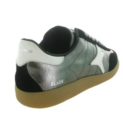 baskets et sneakers - Tendance - femme - Cuir - Gris - Ama brand