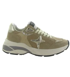 baskets et sneakers - Tendance - femme - Cuir - Marron - Ama brand