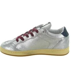 baskets et sneakers - Tendance - femme - Cuir - Argent - Ama brand