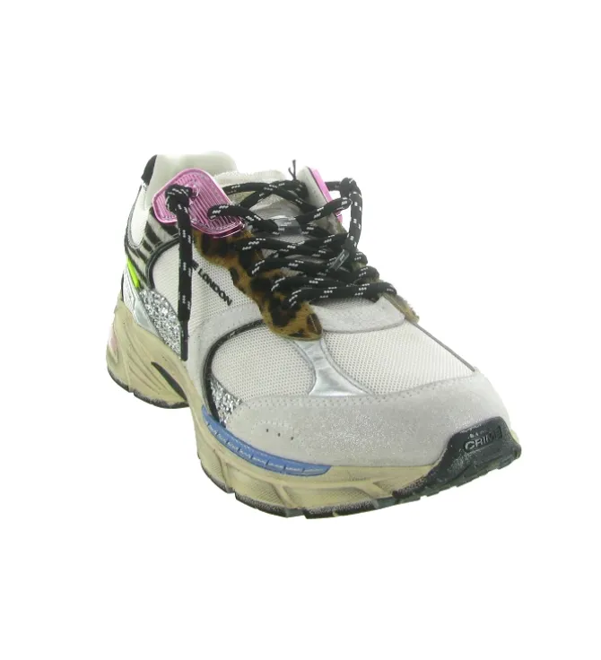 baskets et sneakers - Tendance - femme - Cuir - Blanc - Crime london