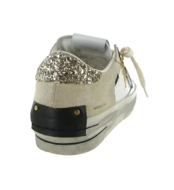 baskets et sneakers - Tendance - femme - Cuir - Beige - Crime london