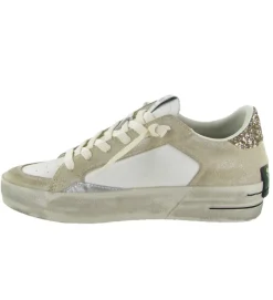 baskets et sneakers - Tendance - femme - Cuir - Beige - Crime london