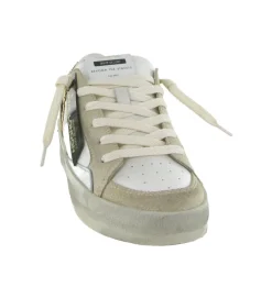 baskets et sneakers - Tendance - femme - Cuir - Beige - Crime london