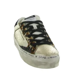 baskets et sneakers - Tendance - femme - Cuir - Or - Crime london
