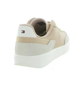 baskets et sneakers - Tendance - femme - Cuir - Beige - Tommy hilfiger