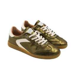 baskets et sneakers - Tendance - femme - Cuir - Kaki - 0.105