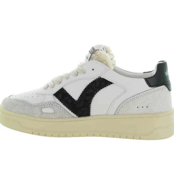 baskets et sneakers - Tendance - femme - Cuir - Blanc - Victoria