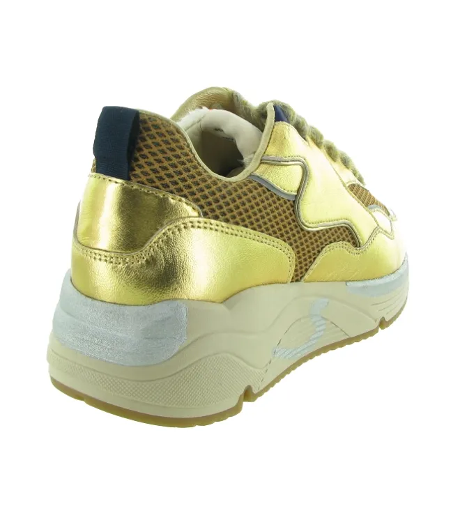 baskets et sneakers - Tendance - femme - Cuir - Or - Serafini