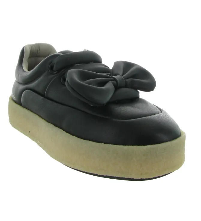 baskets et sneakers - Tendance - femme - Cuir - Noir - Barracuda