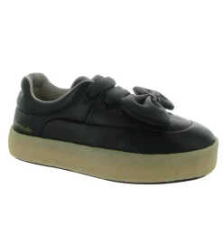 baskets et sneakers - Tendance - femme - Cuir - Noir - Barracuda