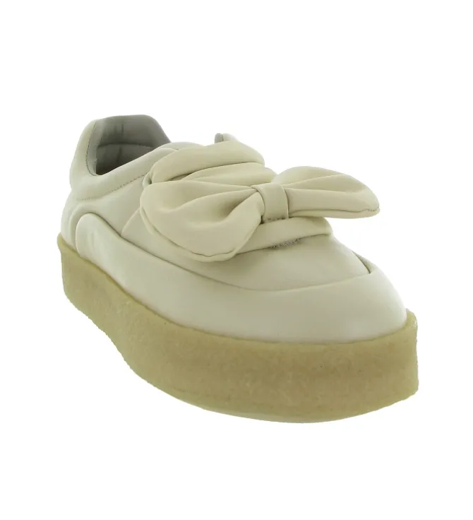 baskets et sneakers - Tendance - femme - Cuir - Beige - Barracuda
