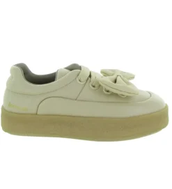 baskets et sneakers - Tendance - femme - Cuir - Beige - Barracuda