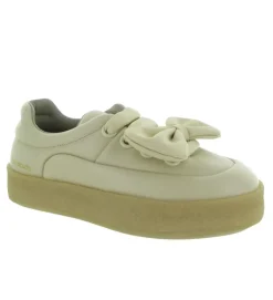 baskets et sneakers - Tendance - femme - Cuir - Beige - Barracuda