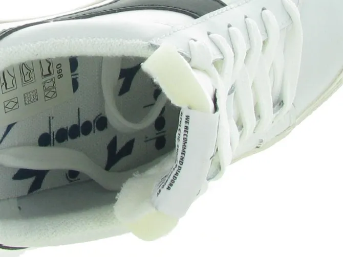 baskets et sneakers - Tendance - femme - Cuir - Blanc - Diadora
