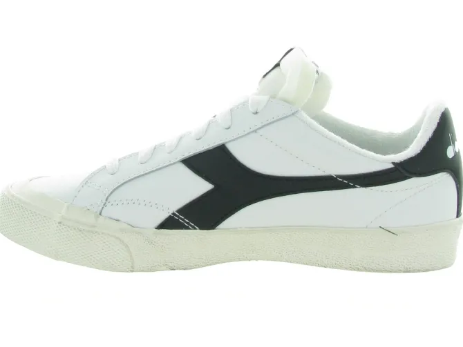 baskets et sneakers - Tendance - femme - Cuir - Blanc - Diadora