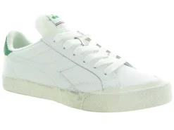 baskets et sneakers - Tendance - femme - Cuir - Blanc - Diadora