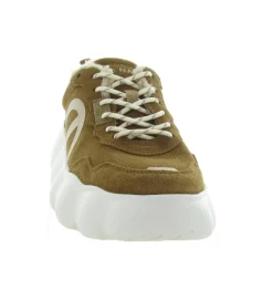 baskets et sneakers - Tendance - femme - Nubuck - Marron - No name