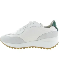 baskets et sneakers - Tendance - femme - Cuir - Blanc - Semerdjian