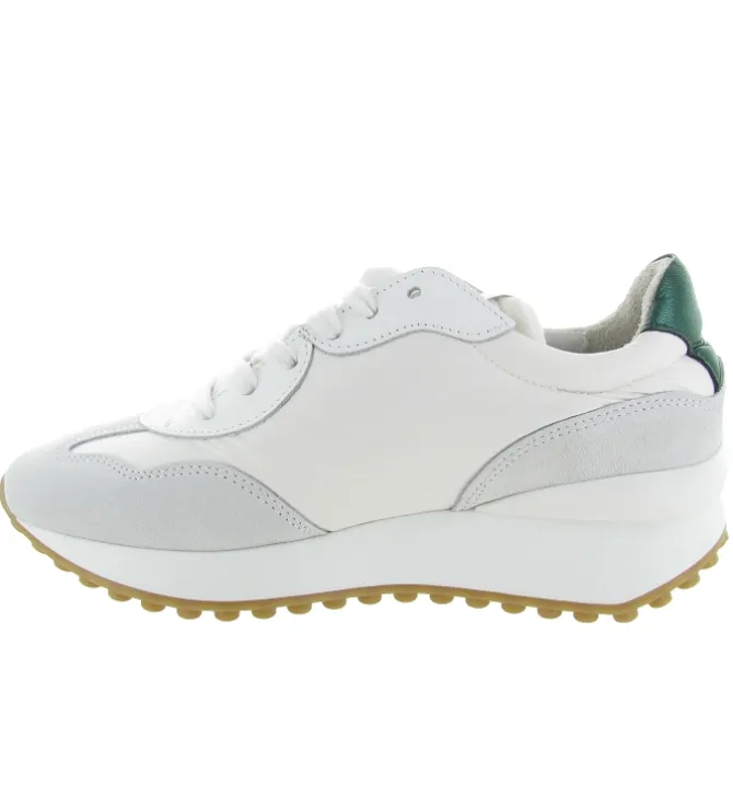 baskets et sneakers - Tendance - femme - Cuir - Blanc - Semerdjian