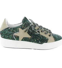 baskets et sneakers - Tendance - femme - Cuir - Glitter - Paillettes - Semerdjian