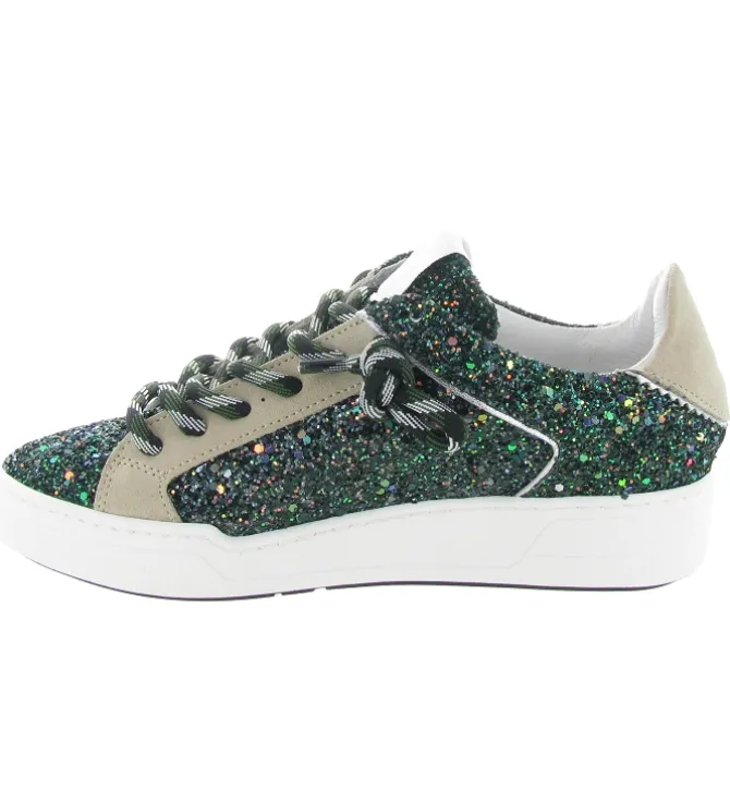 baskets et sneakers - Tendance - femme - Cuir - Glitter - Paillettes - Semerdjian