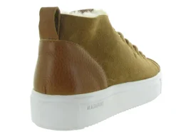 baskets et sneakers - Tendance - femme - Nubuck - Jaune - Black stone
