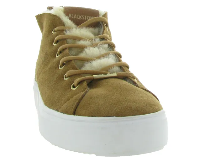 baskets et sneakers - Tendance - femme - Nubuck - Jaune - Black stone