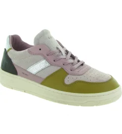 baskets et sneakers - Tendance - femme - Cuir - Kaki - D.a.t.e.