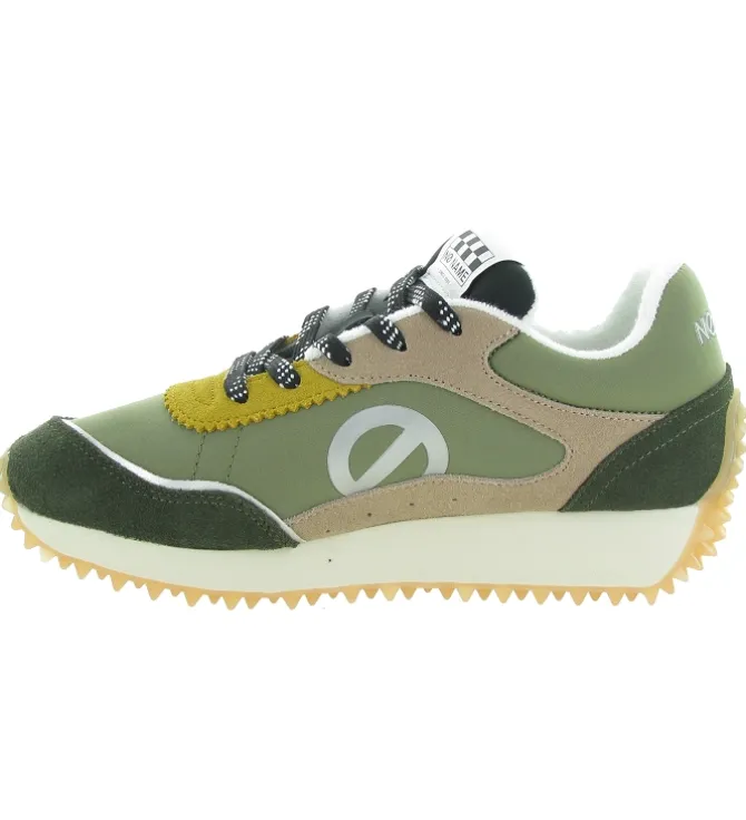 baskets et sneakers - Tendance - femme - Synthétique - Kaki - No name