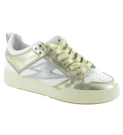 baskets et sneakers - Tendance - femme - Cuir - Or - Semerdjian