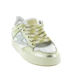 baskets et sneakers - Tendance - femme - Cuir - Or - Semerdjian