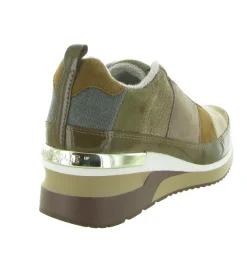 baskets et sneakers - Tendance - femme - Cuir - Marron - Mamzelle
