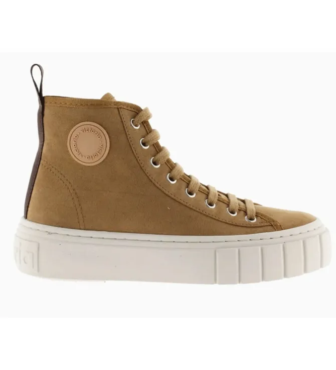baskets et sneakers - Tendance - femme - Toile - Marron - Victoria