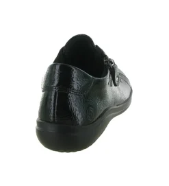 baskets et sneakers - Tendance - femme - Cuir - Noir - Remonte