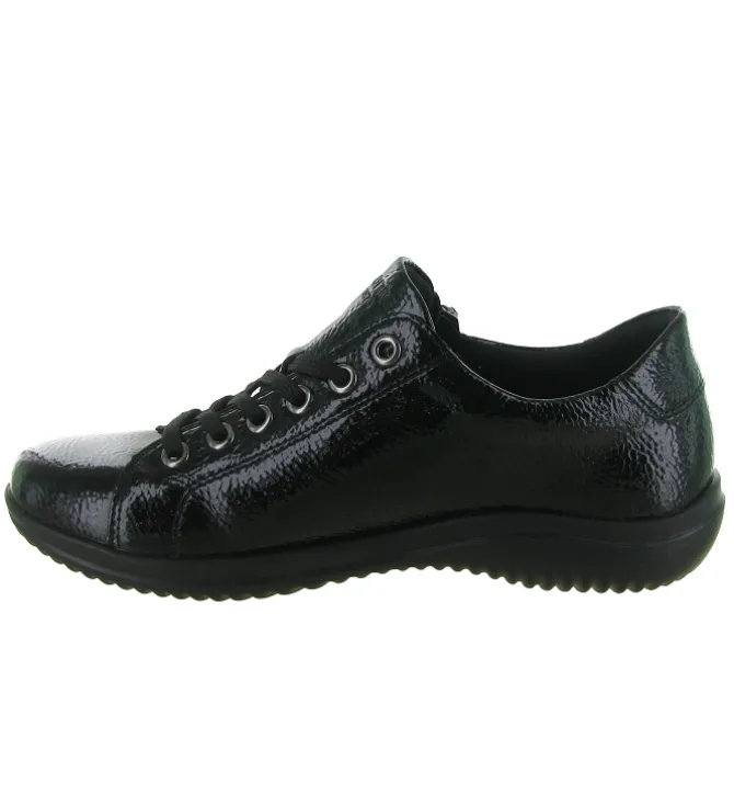 baskets et sneakers - Tendance - femme - Cuir - Noir - Remonte