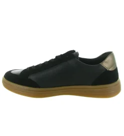 baskets et sneakers - Tendance - femme - Cuir - Noir - Remonte