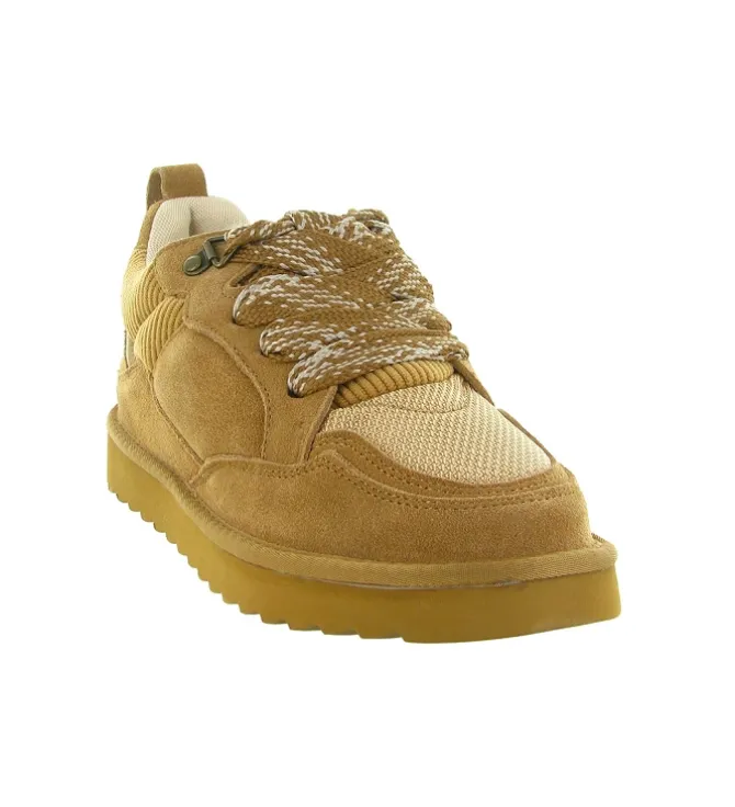 baskets et sneakers - Tendance - femme - Nubuck - Marron - Colors of california