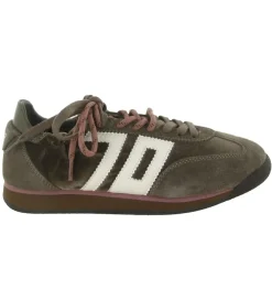 baskets et sneakers - Tendance - femme - Nubuck - Taupe - Back70