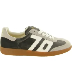 baskets et sneakers - Tendance - femme - Cuir - Gris - Back70