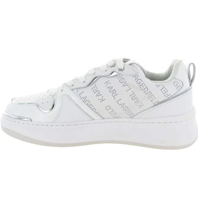 baskets et sneakers - Tendance - femme - Cuir - Argent - Karl lagerfeld