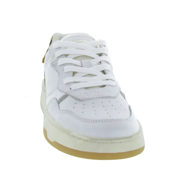 baskets et sneakers - Tendance - femme - Cuir - Blanc - Crime london
