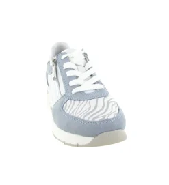baskets et sneakers - Tendance - femme - Cuir - Bleu - Rieker
