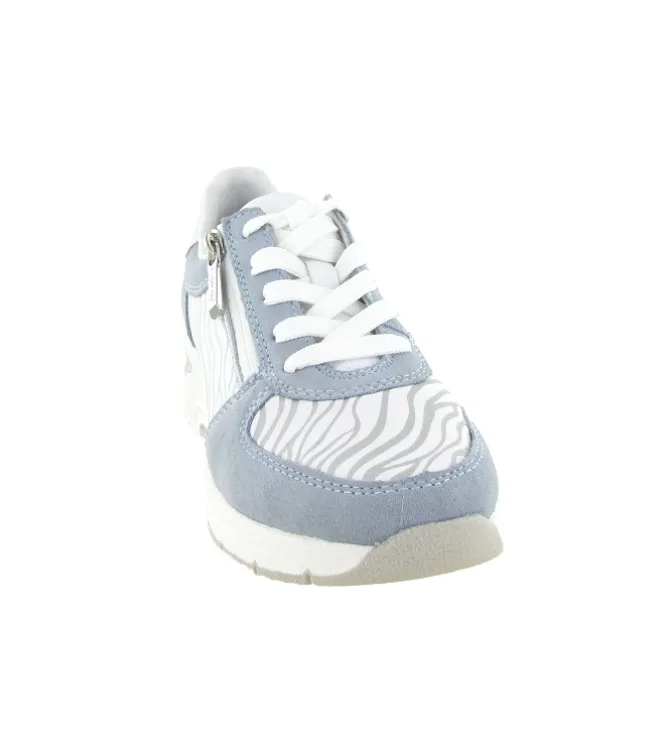 baskets et sneakers - Tendance - femme - Cuir - Bleu - Rieker