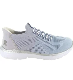 baskets et sneakers - Tendance - femme - Toile - Bleu - Rieker