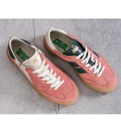 baskets et sneakers - Tendance - femme - Nubuck - Rose - Caval