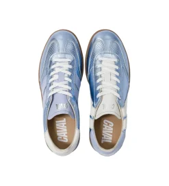 baskets et sneakers - Tendance - femme - Nubuck - Bleu - Caval