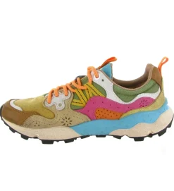 baskets et sneakers - Tendance - femme - Nubuck - Multicolor - Flower mountain